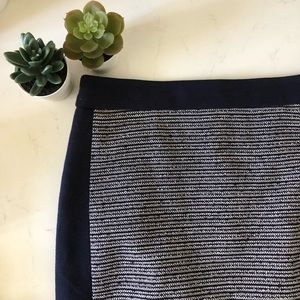 2/$25 - Blue and white pencil skirt